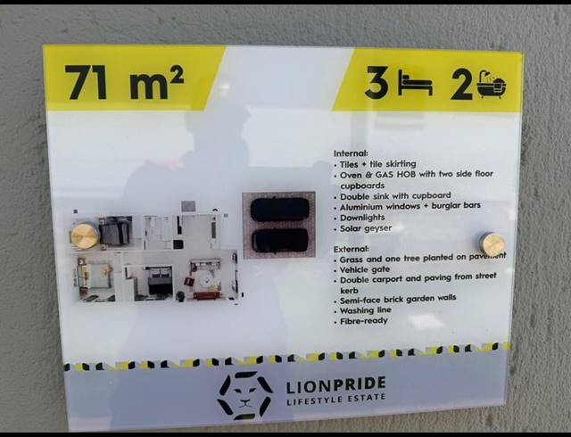 3 BEDROOM TOWNHOUSE FOR SALE IN LION PRIDE